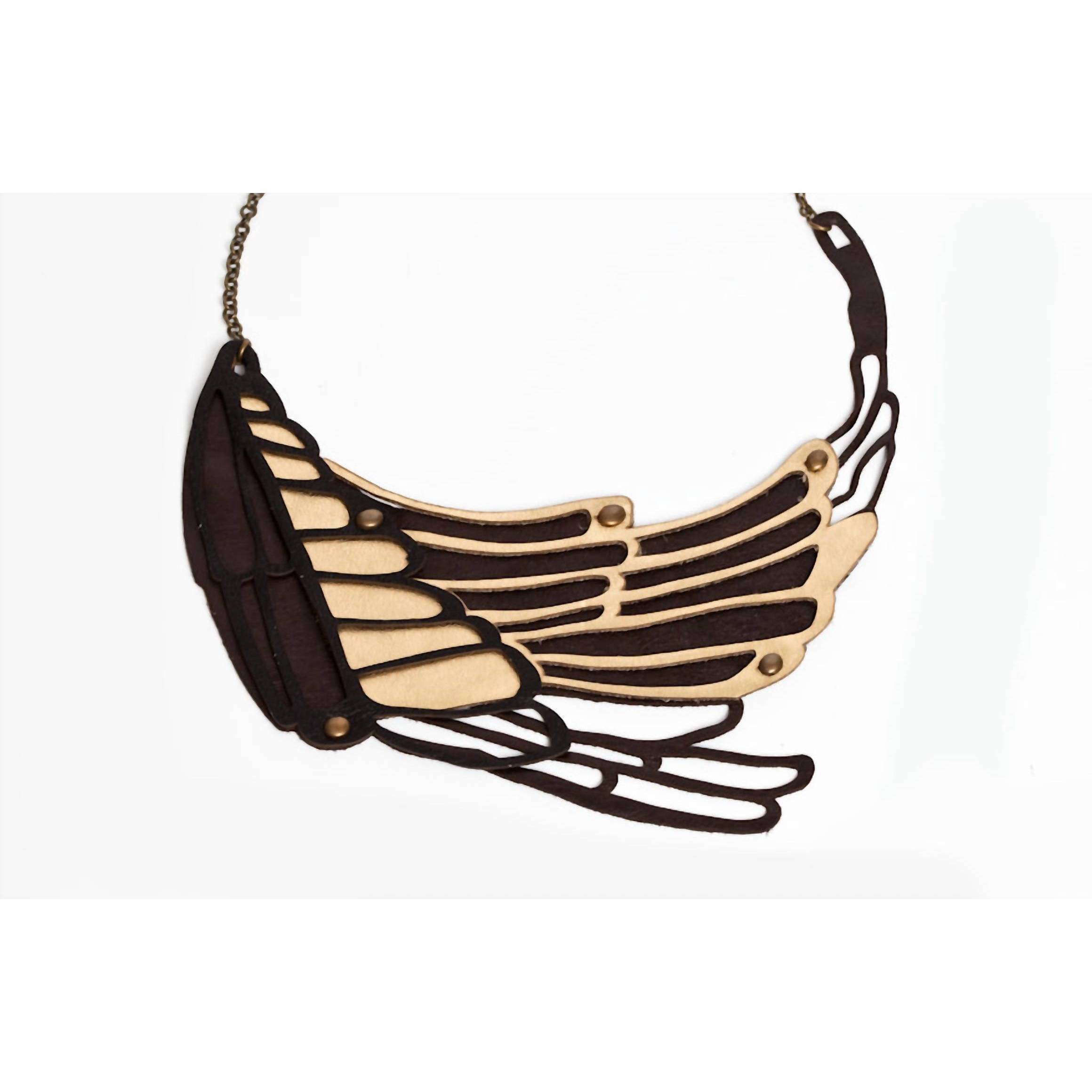 New Avenue Chic Women's Pulsera Golondrina Necklace In Black
